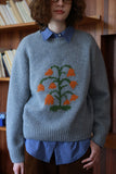 Floral Patterned Sweater