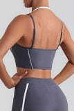 Strappy Cropped Tank Top