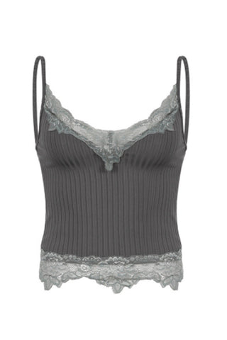 Lace Trim V-Neck Camisole
