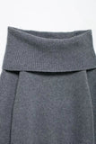 Off-Shoulder Knit Sweater