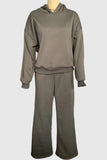 Relaxed Fit Hoodie and Pants Set