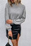Pearl-Embellished Sweater
