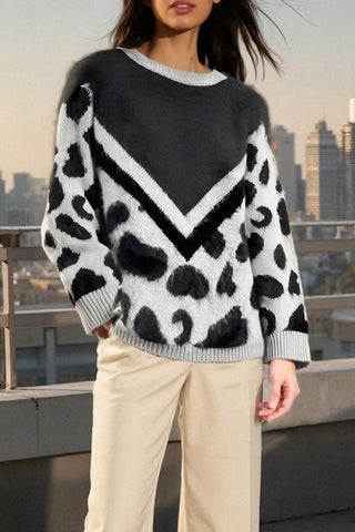 Geometric Pattern Sweater