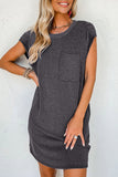 Relaxed Fit Pocket Dress