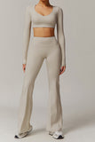 Athletic Two-Piece Pants Set