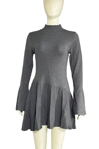 Elegant Flared Evening Dress