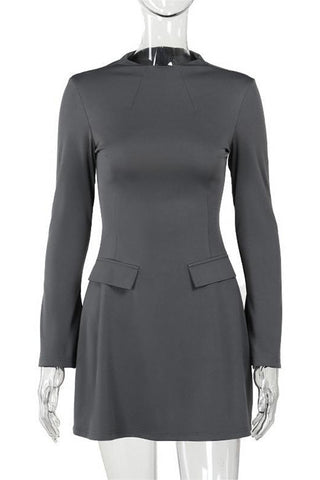 Stylish A-Line Casual Dress