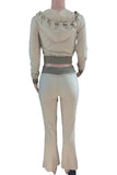 Casual Zip-Up Hoodie and Jogger Set