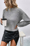 Pearl-Embellished Sweater