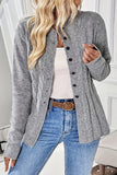 Button-Down Knit Cardigan