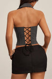 Stylish Pinstripe Tank Top