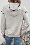 Casual Pullover Hoodie with Drawstring