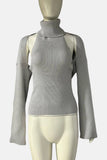 Sleeveless Turtleneck Tank Top