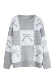Elegant Bow Accent Sweater
