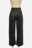 Relaxed Fit Printed Straight Jeans