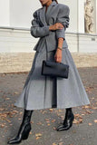 Tailored Blazer and Skirt Set