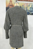 Tie-Waist Longline Cardigan