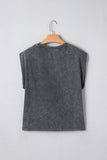 Western Lettering Tank Top