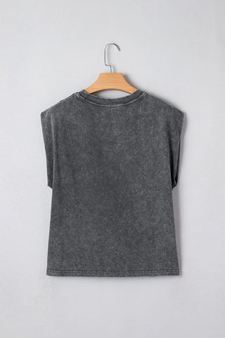 Western Lettering Tank Top
