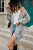 Stylish Open-Front Knit Cardigan