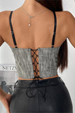 Lace Trimmed Camisole Top