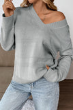 Casual V-Neck Sweater