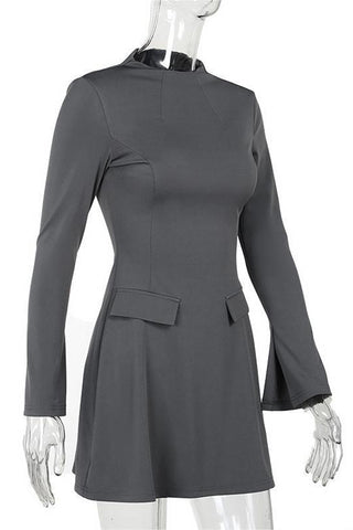 Stylish A-Line Casual Dress