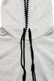 Casual Pullover Hoodie with Drawstring
