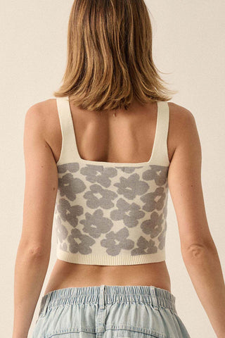 Floral Patterned Tank Top