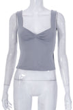 Ruched Detail Tank Top