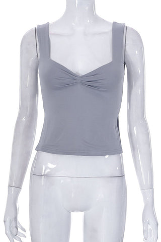 Ruched Detail Tank Top