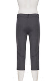 Cropped Casual Trousers