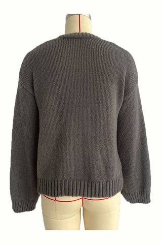 Tie-Front Open Cardigan