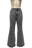 Wide-Leg Straight Jeans