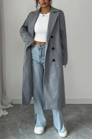 Timeless Double-Breasted Coat