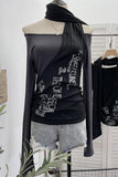 Asymmetrical Layered T-Shirt