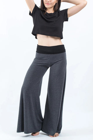 Wide-Leg Casual Pants