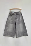 Sparkling Wide-Leg Casual Shorts