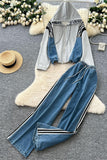 Casual Hoodie and Pants Set