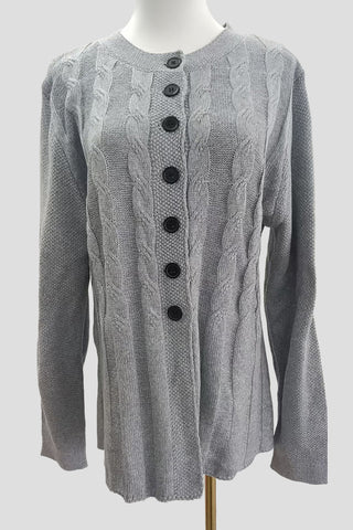 Button-Down Knit Cardigan