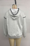 Casual Pullover Hoodie with Drawstring
