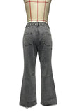 Wide-Leg Straight Jeans