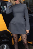 Stylish A-Line Casual Dress