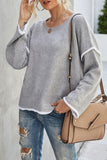 Relaxed Pullover Sweater
