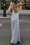 Sleeveless Casual Maxi Dress