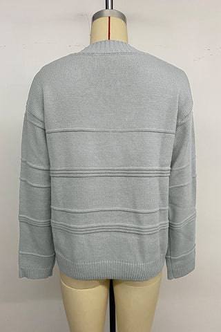 Casual V-Neck Sweater