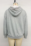 Bow Accent Hoodie Sweatshirt