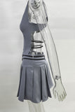 Sleeveless Flare Casual Dress