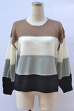 Striped Relaxed Fit Sweater