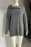 Off-Shoulder Ribbed Sweater